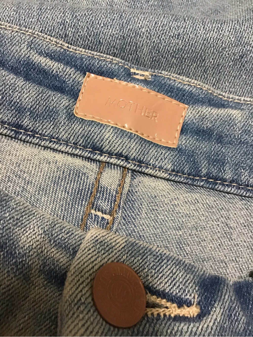 MOTHER High Waisted Looker Ankle Fray in Au Revoir Size 26. - Picture 8 of 11